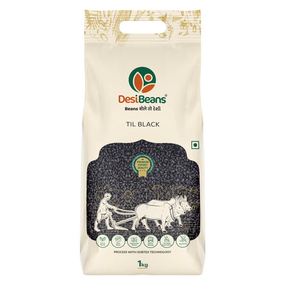 DesiBeans Premium Black Sesame Seeds