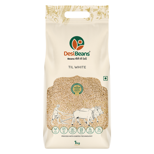DesiBeans Premium White Sesame Seeds
