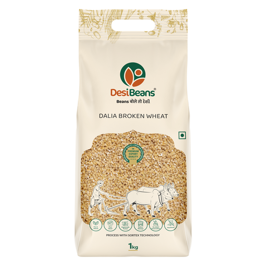 DesiBeans Premium Dalia (Broken Wheat)