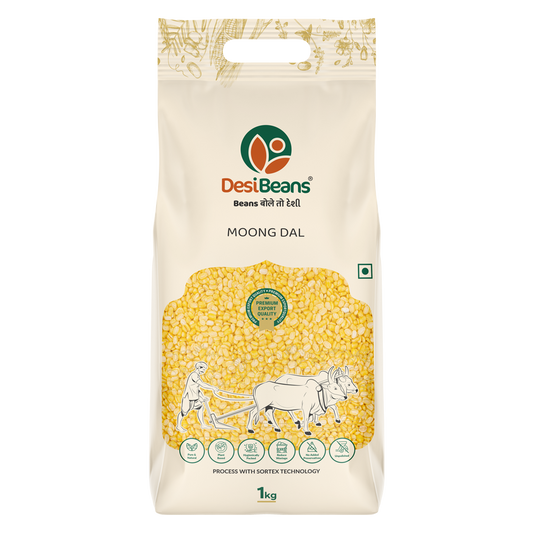 DesiBeans Premium Split Moong Dal (Yellow)