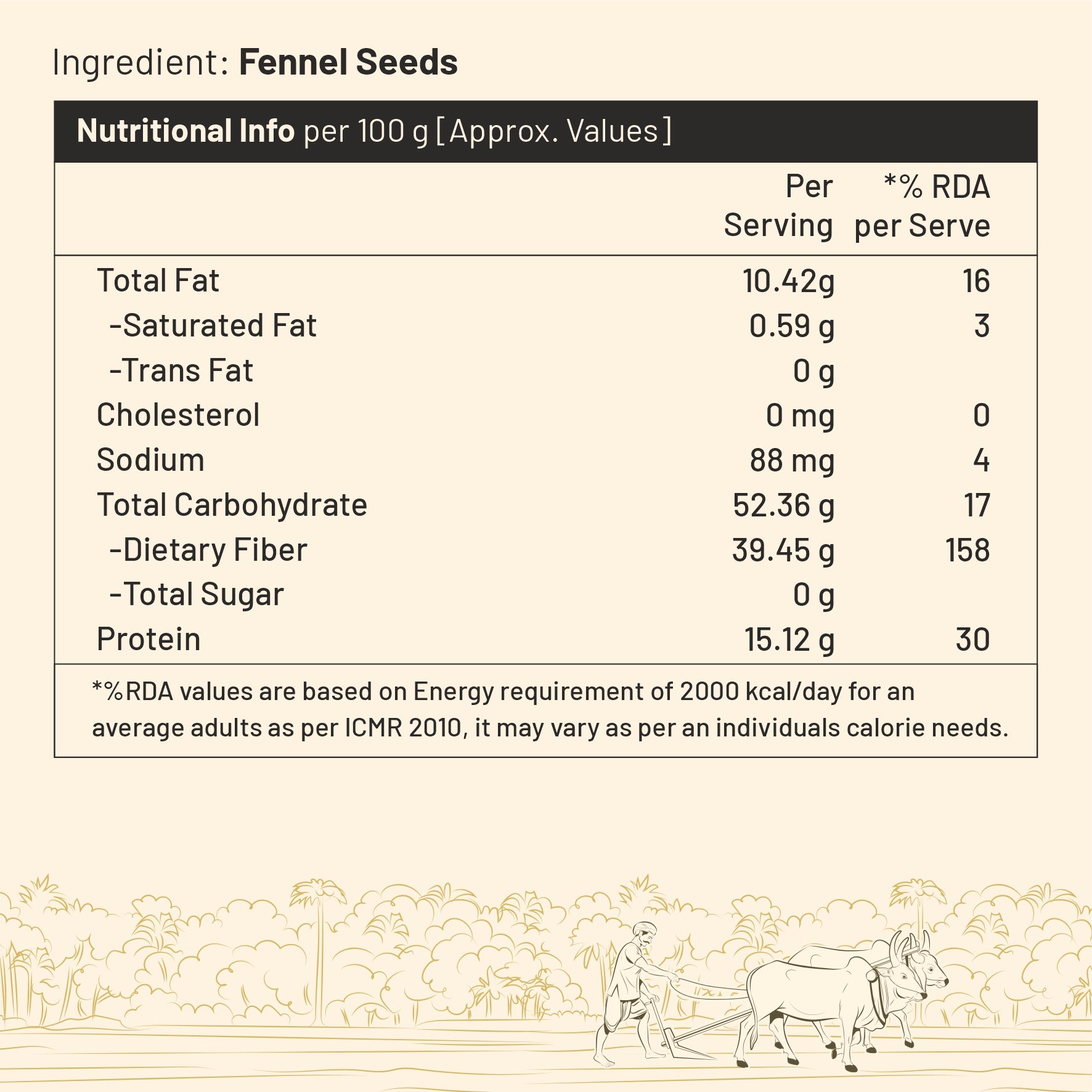 Desibeans BIG FENNEL 200GM | Saunf | No Added Colours Or Preservatives | Fresh & Natural Fennel Seeds|saunf|variyali|whole Indian Spices With Authentic Taste & Strong Aroma