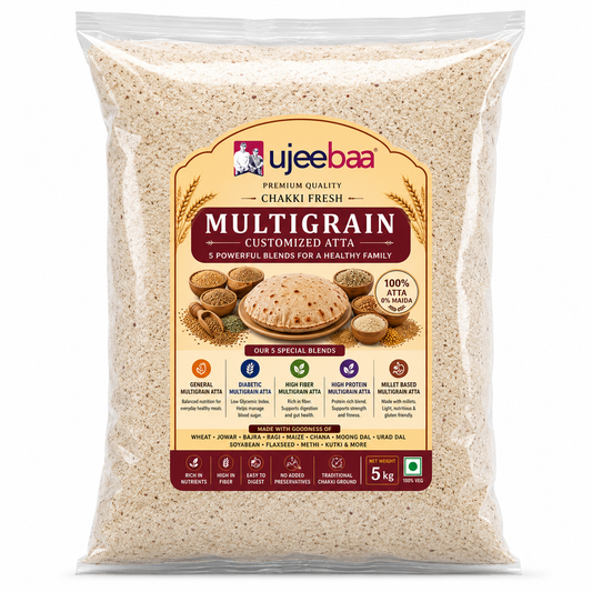 Ujeebaa Premium Customized Multigrain Atta