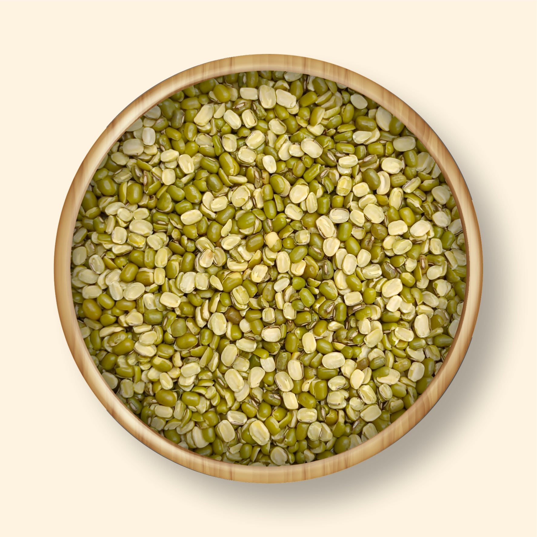 DesiBeans moong dal Chitli, 1 Kg - Green Moong Dal | Gluten Free And No Preservatives | Unpolished Moong Dal (Chitli)