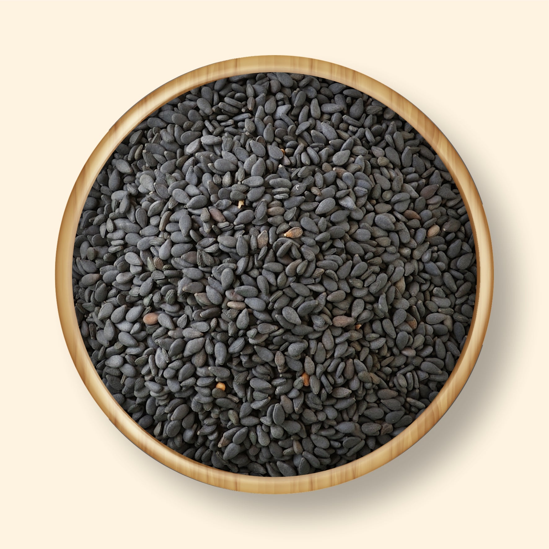 DesiBeans Black Sesame seeds, 500 g - Whole Fresh And Natural Black Sesame Seeds | Kaale Til | Indian Spice | Rich In Phytosterols | Good Source Of Nutrients | Rich In Calcium, Iron | Vegan| Non-gmo